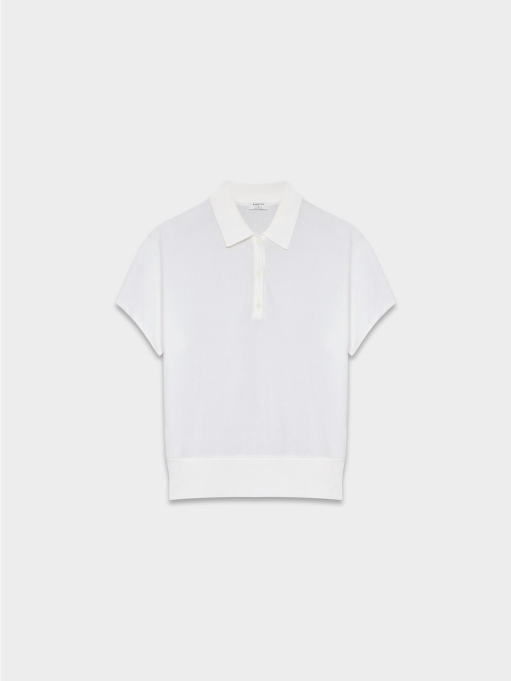 NWT - Aritzia Babaton Steno Polo Sweater - Medium - Clouded White